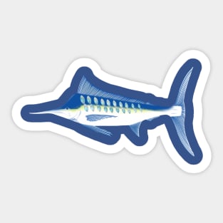 Marlin - Zircon Sticker